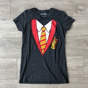 Harry Potter House Gryffindor tie shirt Costume M